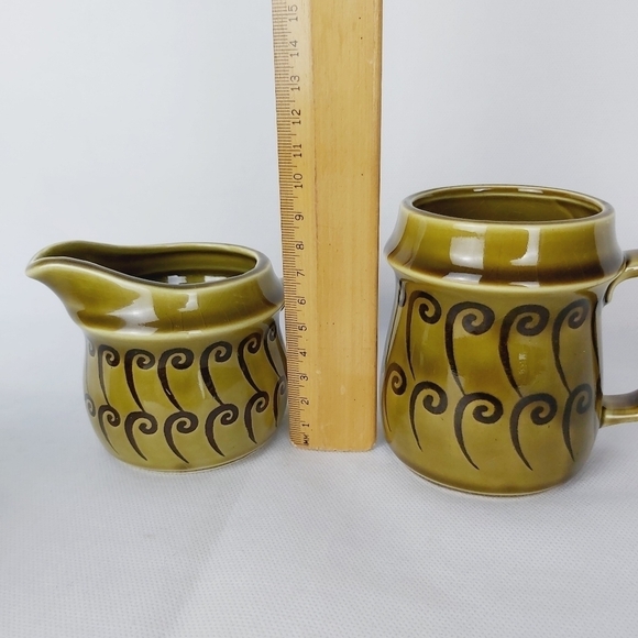 VINTAGE coffee mug plus creamer made in Japan - Picture 9 of 9